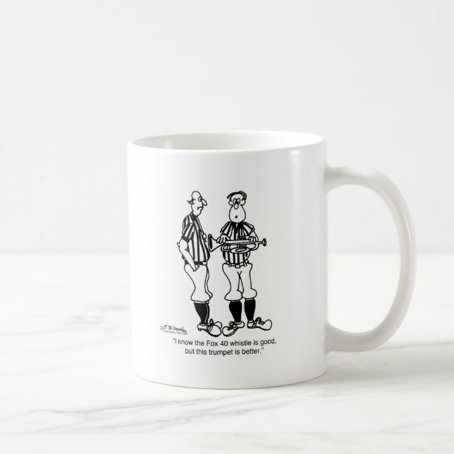 Trumpet Better Than a Whistle Coffee Mug (Right)