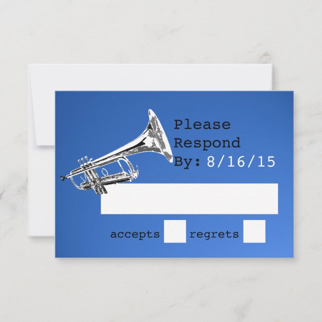 Trumpet Blue Response (Front)