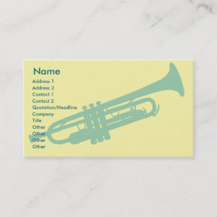 Trumpet - Business Business Card
