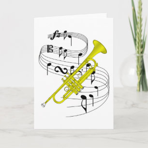 Trumpet Card