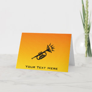 Trumpet Card