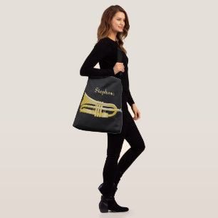 Trumpet Design Crossbody Bag