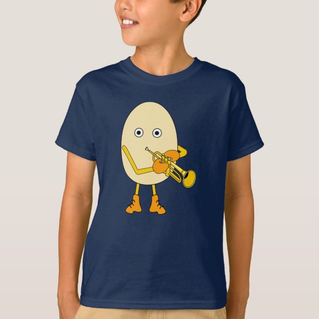 Trumpet Egghead T-Shirt (Front)