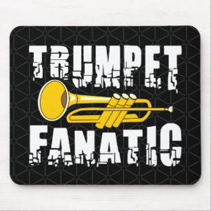 Trumpet Fanatic Mouse Pad
