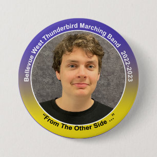 Trumpet James 11 3 Inch Round Button