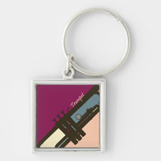 Trumpet Keychain (Front)