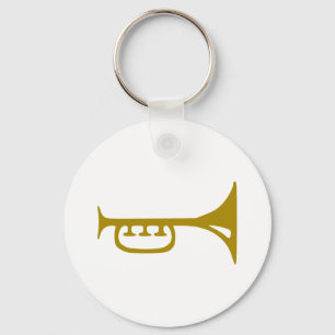 Trumpet Keychain