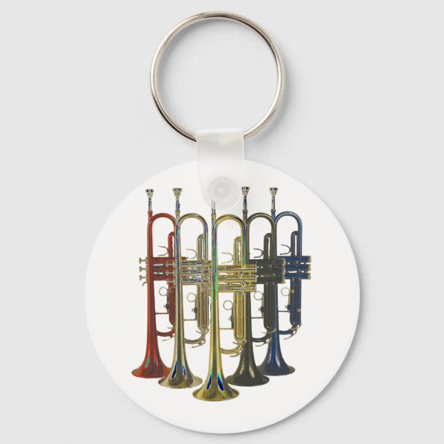 Trumpet Keychain (Front)