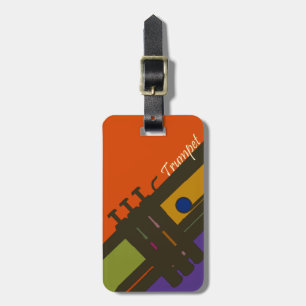 Trumpet Luggage Tag
