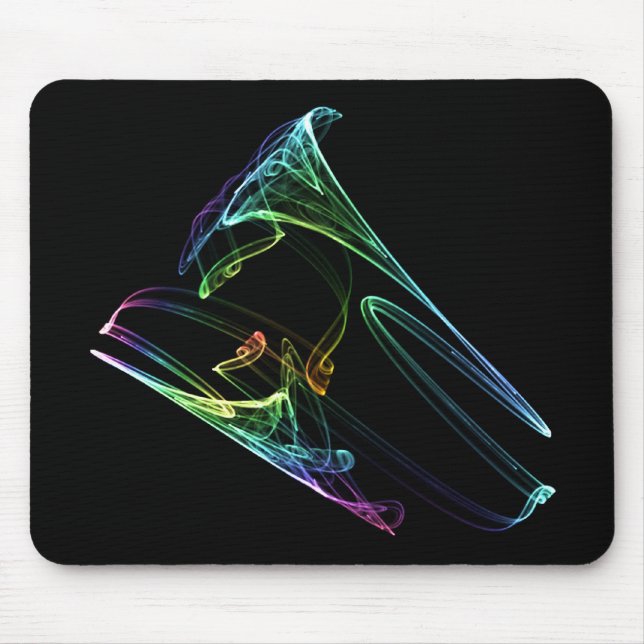 Trumpet Mouse Pad (Front)