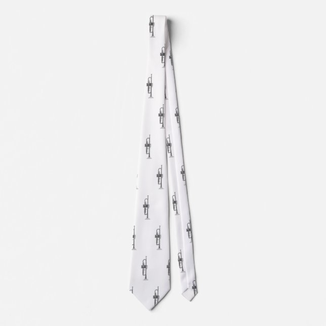 Trumpet Musician Tie (Front)