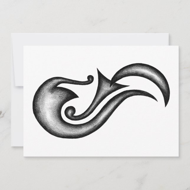 Trumpet of the Moon Invitation (Front)