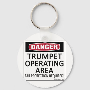 Trumpet Operating Area Keychain