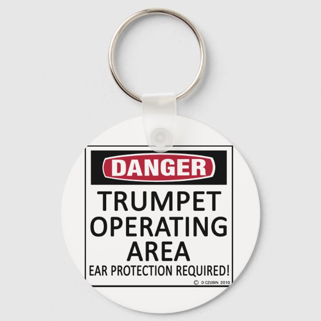Trumpet Operating Area Keychain (Front)