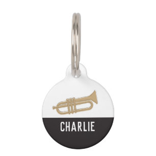 TRUMPET PET TAG
