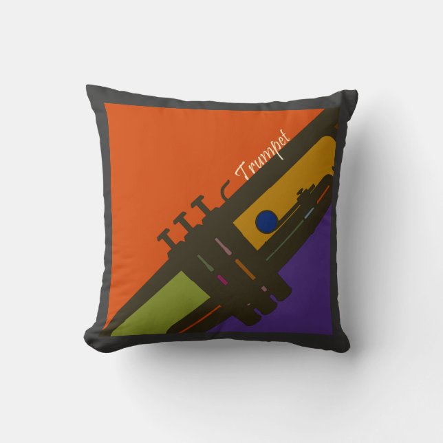 Trumpet Pillow (Front)