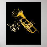 Trumpet Player Jazz Music Gift Big Band Trumpet