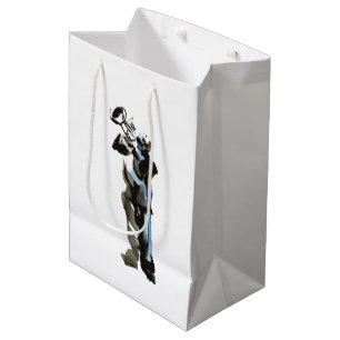 Trumpet Player Medium Gift Bag