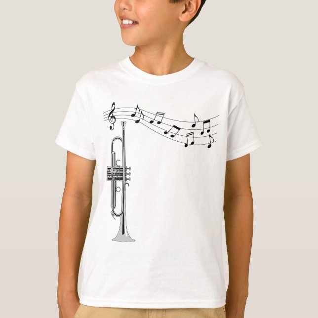 Trumpet Player T-Shirt (Front)