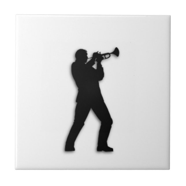 Trumpet Player Tile (Front)