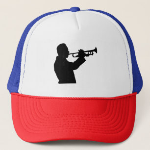 Trumpet Player Trucker Hat