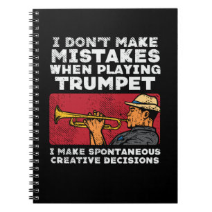 Trumpet - Playing A Trumpet Notebook