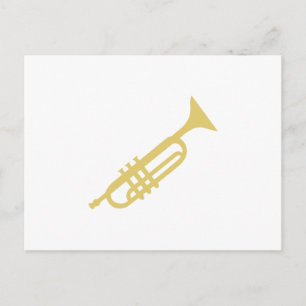 Trumpet Postcard