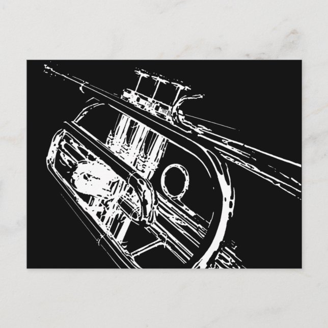 Trumpet Postcard (Front)