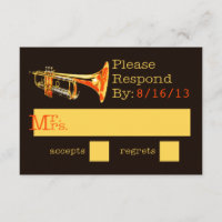 Trumpet Response Card