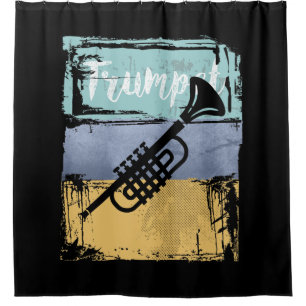 Trumpet Retro Style Music