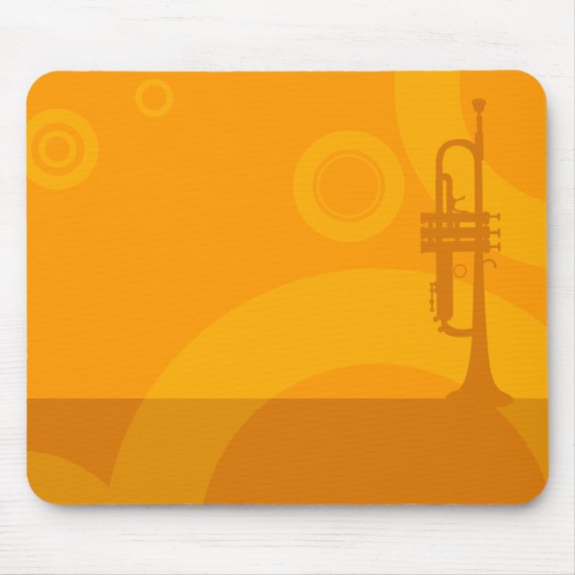trumpet rings mouse pad (Front)