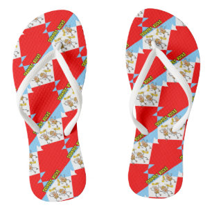 Trumpet Rocks Flip Flops