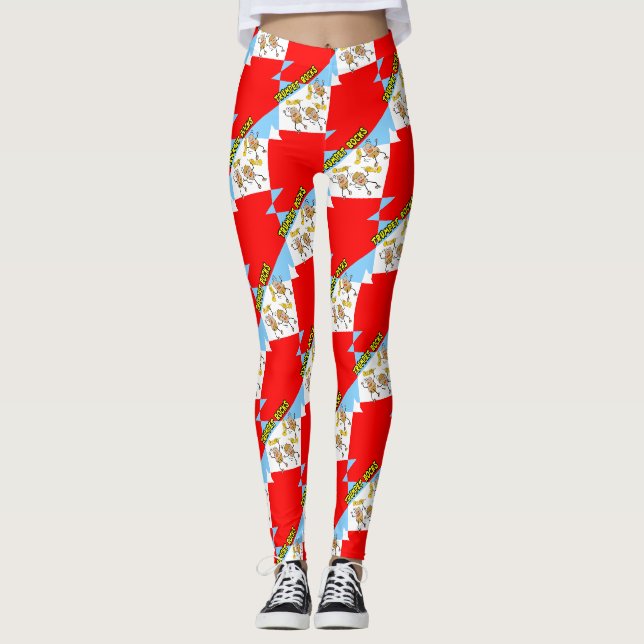 Trumpet Rocks Leggings (Front)
