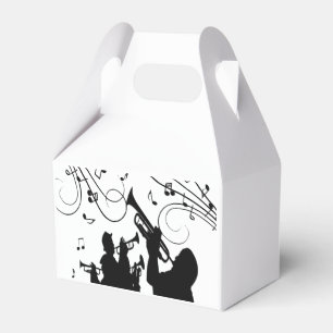 Trumpet Section Jazz Music Favor Box