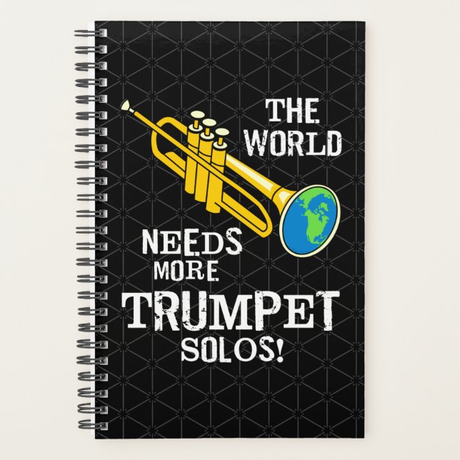 Trumpet Solos Texte blanc (Devant)