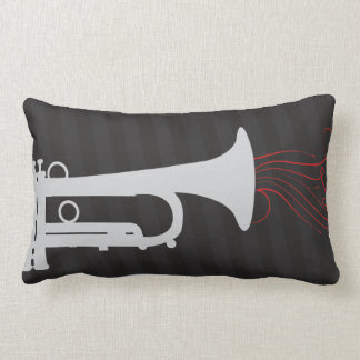 trumpet sounds sweet lumbar pillow