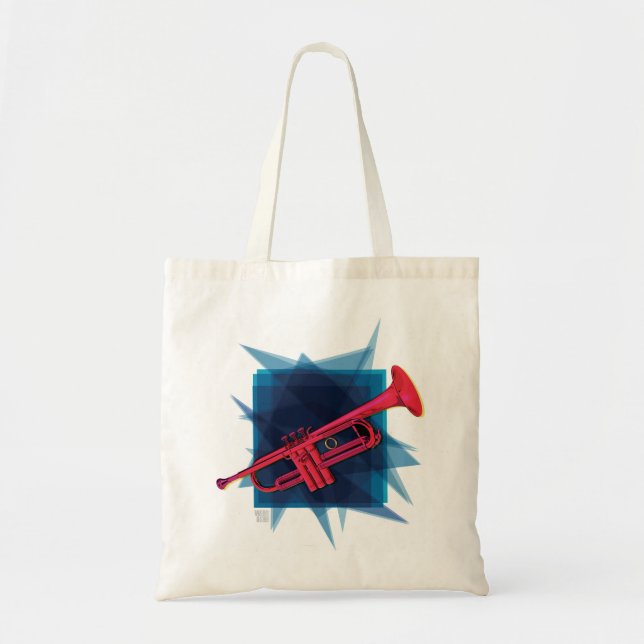 Trumpet Tote Bag (Front)