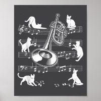 Trumpeter Cats For Cat Loving Trumpet Player 