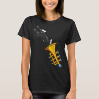 Trumpeter Jazz Musician Cat Pet Parent Gift Idea T