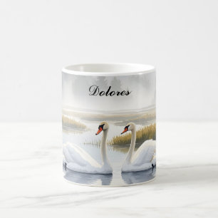 Trumpeter Swans Coffee Mug