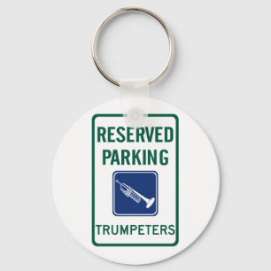 Trumpeters Parking Keychain