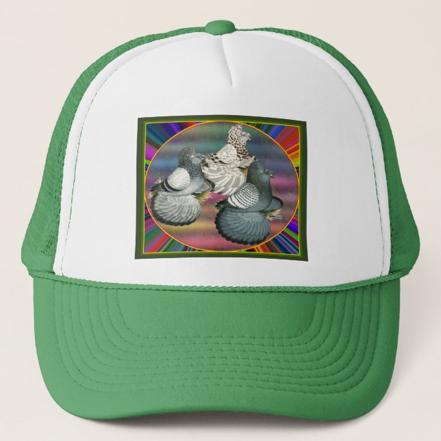 Trumpeters Three Trucker Hat (Front)