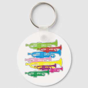 Trumpets Colours Keychain