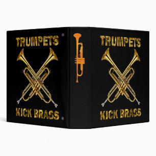 Trumpets Kick Brass Binder