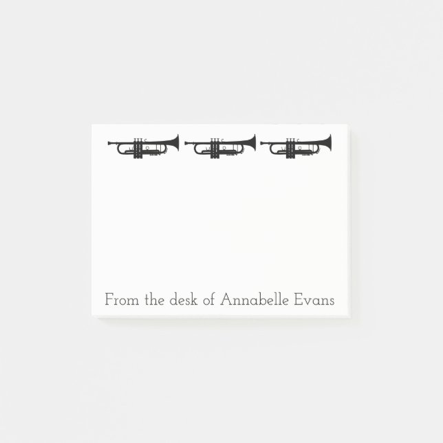 Trumpets Post-it Notes (Front)