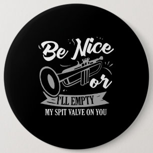 Trumpets - Spit Valve 6 Inch Round Button