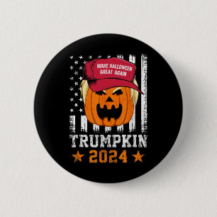 Trumpkin 2025 Usa Make Halloween Great Again Funny 2 Inch Round Button