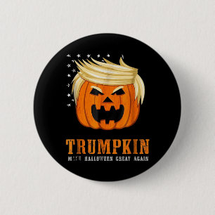 Trumpkin - Best Halloween Costume Tri-Blend 2 Inch Round Button