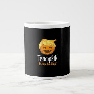 Trumpkin  Boo Sheet Funny Halloween Large Coffee Mug