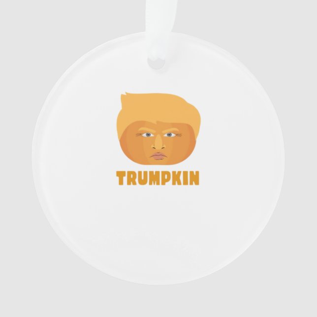 Trumpkin Citrouille Funny Halloween Design classiq (devant)